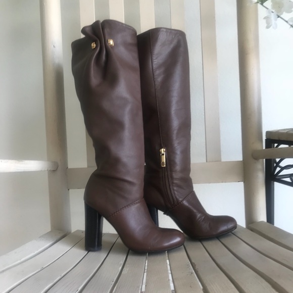 Very RARE TORY BURCH RIDING BOOTS - Picture 3 of 7